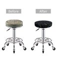 thumbnail image 5 of Fotbe Gamepads Stool Covers Round,Waterproof Round Bar Stool Covers Bar Chair Covers Washable Stool Cushion Slipcover for 12-14 Inch Chair-12 inch, 5 of 7