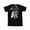 Black, variant on Beetlejuice Womens Mono Poster Cotton Boyfriend T-Shirt