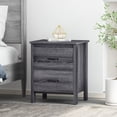 thumbnail image 4 of Walnut 2 - Drawer Nightstand, Modern Bedside Table for Bedroom Storage, 4 of 9