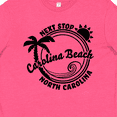 thumbnail image 4 of Inktastic Next Stop Carolina Beach, North Carolina Youth T-Shirt, 4 of 5