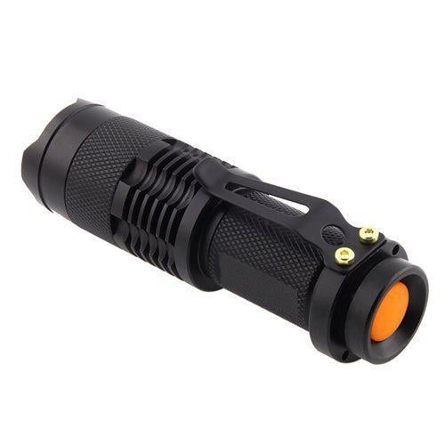 UltraFire 7w 300lm Mini Cree Led Flashlight Torch Adjustable Focus Zoom Light L