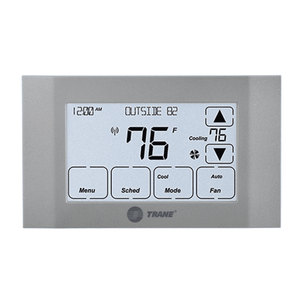 Trane Xr724 Comfort Control 4h 2c Programmable Thermostat Walmart Com