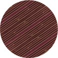 thumbnail image 1 of Ahgly Tapis d'Intérieur Lavable en Machine Carré Rouge Châtaigne Transitionnel, 3 Pieds Carré, 1 of 7