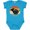 Turquoise, variant on Inktastic French Horn Retro Music Sunset Boys or Girls Baby Bodysuit