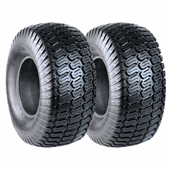 Hi-Run 2 Set SU05 15X6.00-6 4PR Tubeless Lawn & Garden Tire Fits 15X6.00-6nhs, 15X6X6