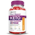 thumbnail image 4 of (5 Pack) Fast Ripped Keto Extreme ACV Gummies 2000mg Dietary Supplement 300 Gummys, 4 of 4