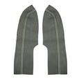 thumbnail image 4 of 1 Pair Synthetic Leather Car Front Door Panels Armrest Cover Gray for 2006-2011 Honda Civic Sedan, 4 of 4