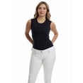 thumbnail image 2 of Underworks Womens Ultra Light Cotton Spandex Sleeveless Compression Top, 2 of 2