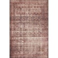 thumbnail image 1 of Loloi Rugs Loren 8'4" x 11'6" Printed Polyester Rug in Eggplant and Crimson, 1 of 6