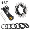 thumbnail image 4 of MUQZI MTB bicicleta Cassette rueda libre cadena tensor guía velocidad única, 4 of 9