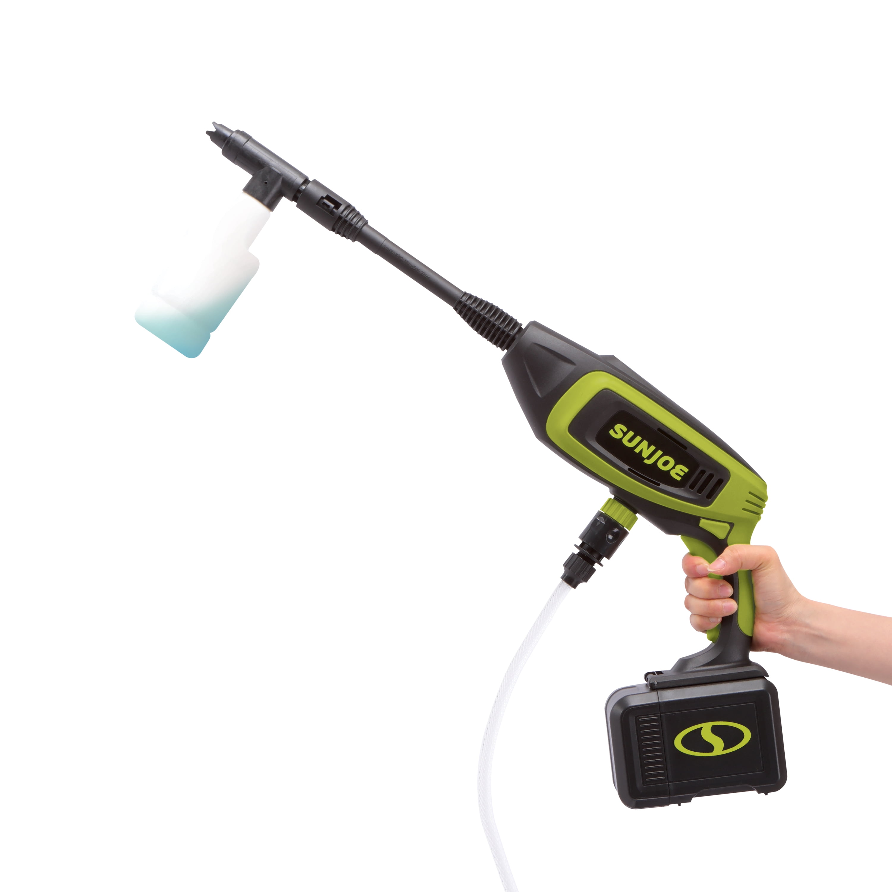 Sun Joe 24V Cordless Portable Power Cleaner, 5-in-1 Twist Nozzle, Tool Only