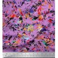 thumbnail image 1 of Soimoi Japan Crepe Satin Fabric Multicolor Texture Fabric Prints by Yard 42 Inch Wide, 1 of 1