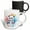 Multicolor, variant on 3drose, Cute Panda Bear on a Cloud with a Rainbow Illustration, 15oz Mug