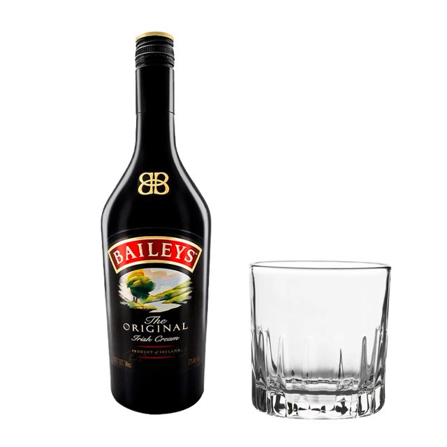Crema de Whisky Baileys The Original 700 ml + 1 Vaso Lowball