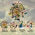 thumbnail image 5 of QBLEEV Large Parrot Chewing Toy - Bird Parrot Blocks Knots Tearing Toy Bird Cage Bite Toy for African Grey, Macaws Cockatoos, and a Variety of Parrots, 5 of 5