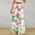 thumbnail image 6 of YWDJ Womens Pants Wide Leg Pull on Plus Size Workout Pants with Pockets Wide Leg Full Length Loose Casual Long Workout Pants for Work out Hawaiian Yoga Multicolor S Tall Breathable Gym Clothes, 6 of 6