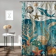 thumbnail image 2 of Orinice Cinbloo Fun Octopus Shower Curtain Funny Cute Kids Bubble Bathroom Curtain Set Vintage Plaid Modern Shower Curtain Fabric Bathroom Accessories Decoration 69x72, 2 of 7
