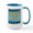 White/Blue Inside, variant on CafePress - Happy Easter Chicks Blue Large Mug - 15 oz Ceramic Large White Novelty Mug