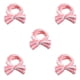 thumbnail image 2 of Diadema Sonducket Bowknot Banda elástica para la cabeza franela franja blanca roja, 2 of 6