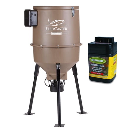 Moultrie 30 Gallon Feedcaster Pro Directional Tripod Fish Feeder