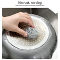thumbnail image 4 of FNGZ 6PC Cleaning Ball Stainless Steel Sponges Scrubbing Scouring Pad Steel Wool Scrubber for Kitchens Bathroom and More, 4 of 9