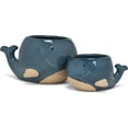thumbnail image 2 of Abbott Collection 27-CRITTER-874-LG Large Whale Planter, Blue, 2 of 3