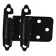 thumbnail image 5 of unbranded 2Ud Bisagras De Solape Negras Para Gabinete Con Mecanismo De Automático En, 5 of 8