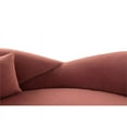 thumbnail image 6 of Anabella Blush Fabric Upholstered Sofa with Brushed Gold Legs, 6 of 7