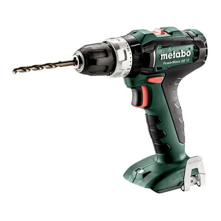 Metabo 601076890 12V PowerMaxx SB 12 Lithium-Ion Brushless Compact 3/8 in. Cordless Hammer Drill Driver (Tool