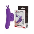 thumbnail image 1 of Pretty Love Snail Honey Finger Vibrator, Purple, 1 of 6