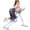 White+Purple, variant on GIKPAL Fitness Ab Machine, 4 Adjustable Resistance Levels Ab Workout Equipment for Home Gym, Height Adjustable Ab Trainer, Foldable Fitness Equipment.440lbs Weight Capacity
