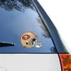 San Francisco 49ers Decal 5x6 Ultra Color - Wincraft