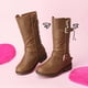 thumbnail image 3 of Botas de Invierno Altas para Niñas DREAM PAIRS con Piel Sintética Color Tan, 3 of 5