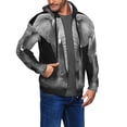 thumbnail image 2 of Kdxio Indian Elephant Print Men Hoodies Casual Hoodies for Men with Zip Pockets Full Zip Long Sleeve Sweatshirt Sports Hooded Jacket-Small, 2 of 5