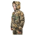 HOT SHOT Youth Insulated Twill Camo Hunting Jacket, Realtree Edge