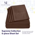 thumbnail image 2 of Piece Thread Count Egyptian Quality Deep Pocket Bed Sheet Set Pillow Cases Queen, 2 of 8