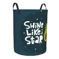 thumbnail image 2 of Kll Avocado In Space1 Waterproof Foldable Laundry Hamper Bucket With Handles For Storage Bin,Kids Room,Home Organizer (Medium), 2 of 8