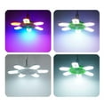 thumbnail image 3 of E27 Fan Light Bulb Multifunctional Ceiling Fan Energy Saving Fan Lamp 60W Fan Decorative Fan Fan Light, 3 of 15