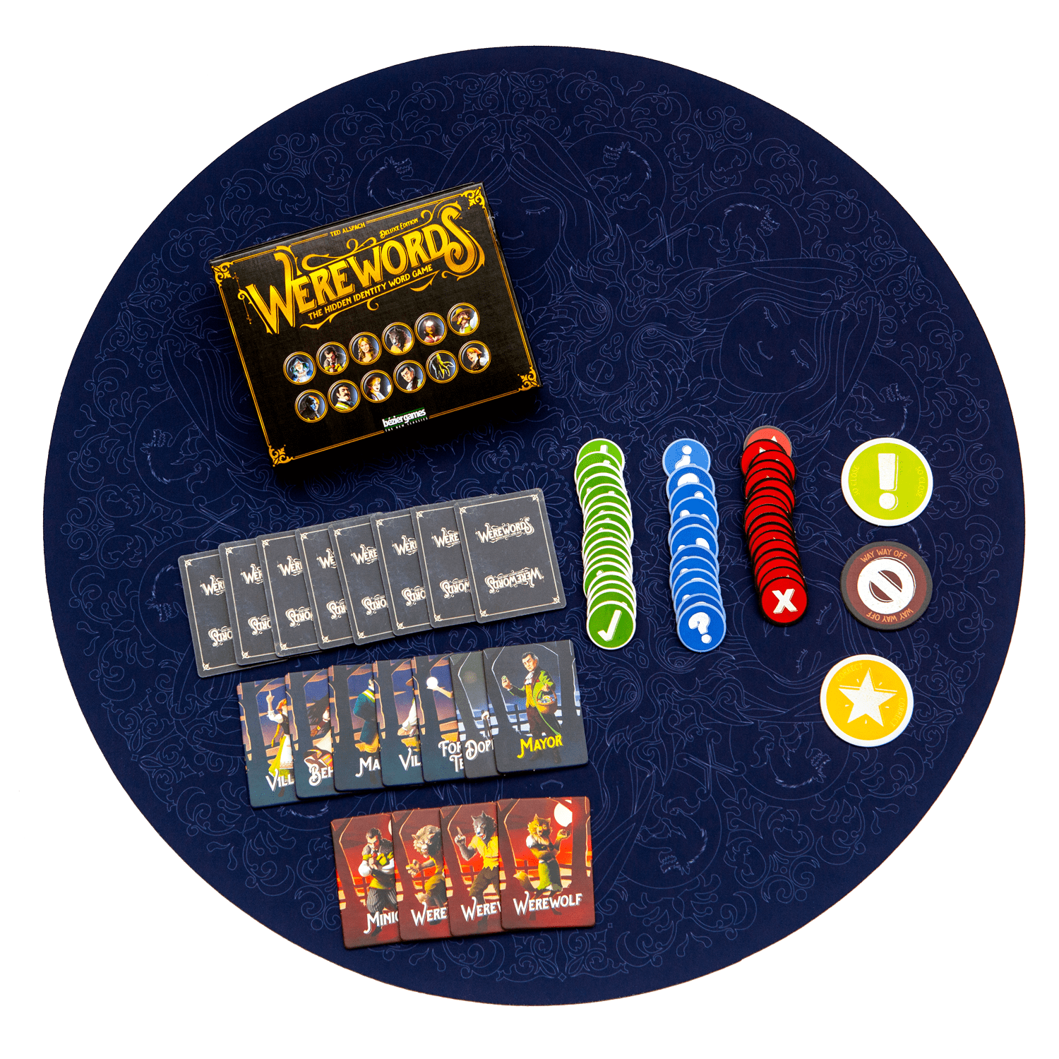 Bezier Games Werewords Deluxe Edition, Board Game for 4 to 20 Players, Ages 8 and Up