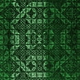 thumbnail image 1 of Ahgly Company Indoor Square Abstract Green Modern Area Rugs, 8' Square, 1 of 4