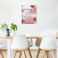 thumbnail image 2 of Framed Trust in the Lord Proverbs 3:5-6 Canvas Wall Art - Christian Daisy & Butterfly Floral Wall Decor, Ready to Hang Religious Scripture Prints for Living Room, Bedroom & Home, 2 of 6
