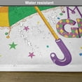 thumbnail image 6 of Ambesonne Mardi Gras Place Mats Set of 4, Umbrella Stars Fun, Standard Size, Purple Yellow Green, 6 of 6