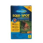 Farnam Equi-Spot Spot-On Protection for Horses, protects up to 14 days 12-week supply