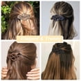 thumbnail image 3 of 4 Pack Hair Accessories for Women & Girls,Vintage French Barrette Clips -Thick to Thin Hair, 3 of 7