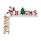 thumbnail image 5 of Decoración Navideña Tridimensional de Madera con Letras Navideñas, Marco para Puerta, Adorno para Esquina de Puerta Colgante., 5 of 7
