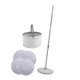 thumbnail image 5 of Trapeador y balde, sistema de limpieza con filtración de agua, trapeador de microfibra lavable y reutilizable autoescurrido para madera,  de microfibra Soledad  Fregona de piso de rotación, 5 of 10