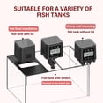 thumbnail image 4 of Fish Feeder Automatic LED LCD Screen Automatic Feeder 320ml Large Capacity Smart Timing Feeder Fish Food Fish Feeding ,Long Lasting, 4 of 7