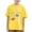 Yellow, variant on Hiijoy Boys Dinosaur Prints Short Sleeve T-Shirt Kids Cotton Summer Casual Tshirt
