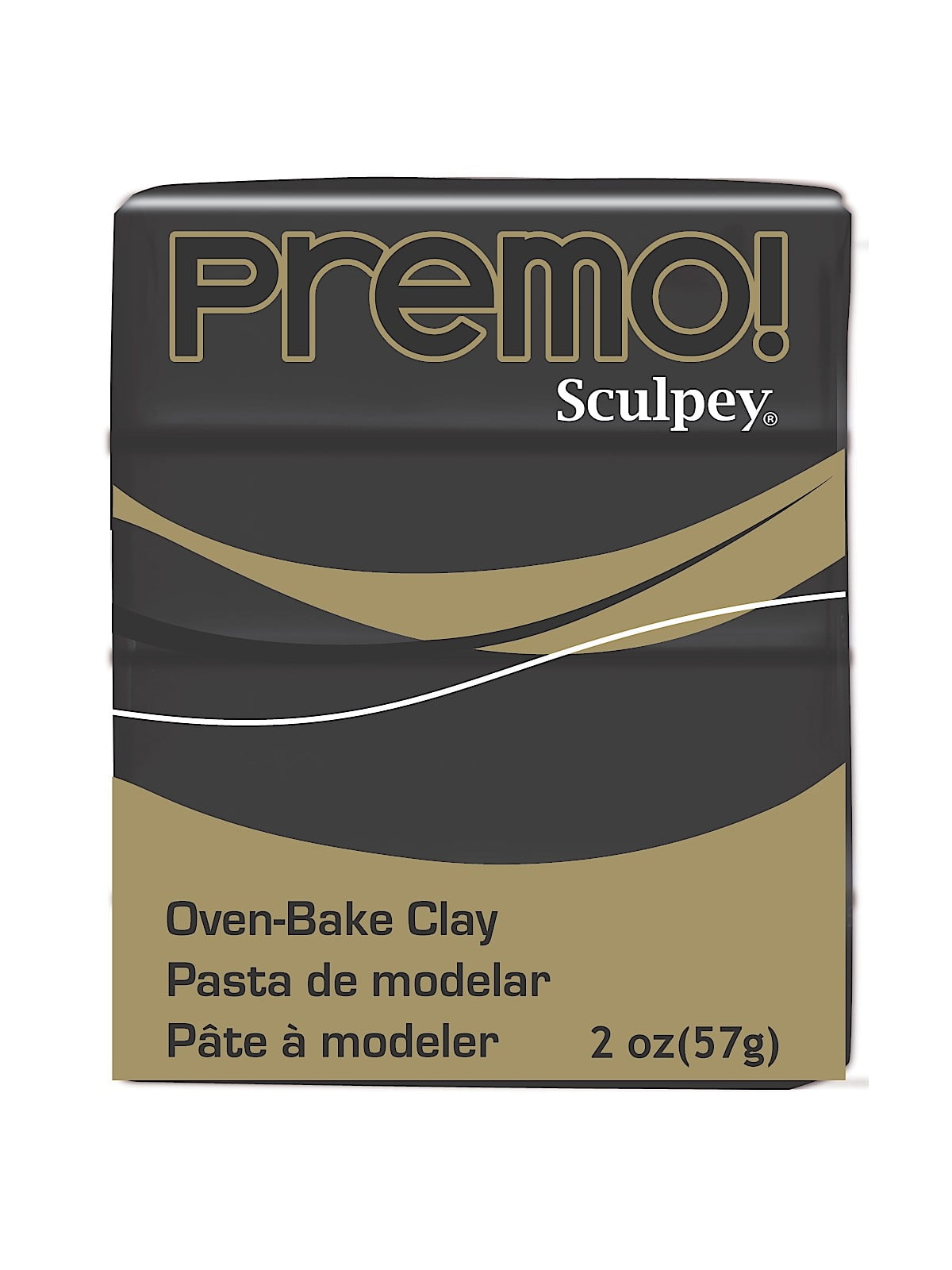 Premo Premium Polymer Clay white, 2 oz. (pack of 5)