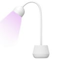 thumbnail image 1 of Lotus Mini Nail Lamp LED UV Nail Lamp 360 Rotating 8 Light Beads 24W Quick Drying Nail Light For Manicurists and Beginners, 1 of 8